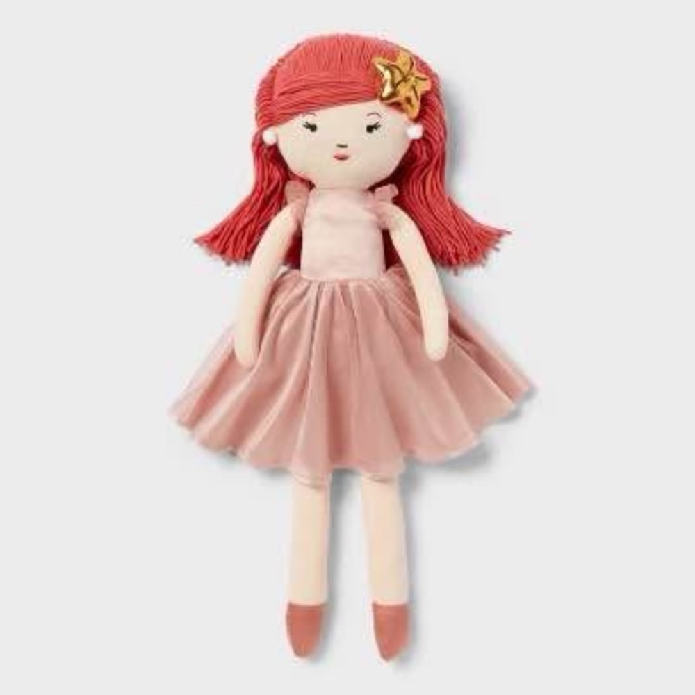 Disney Ariel The Little Mermaid soft doll by pillowfort